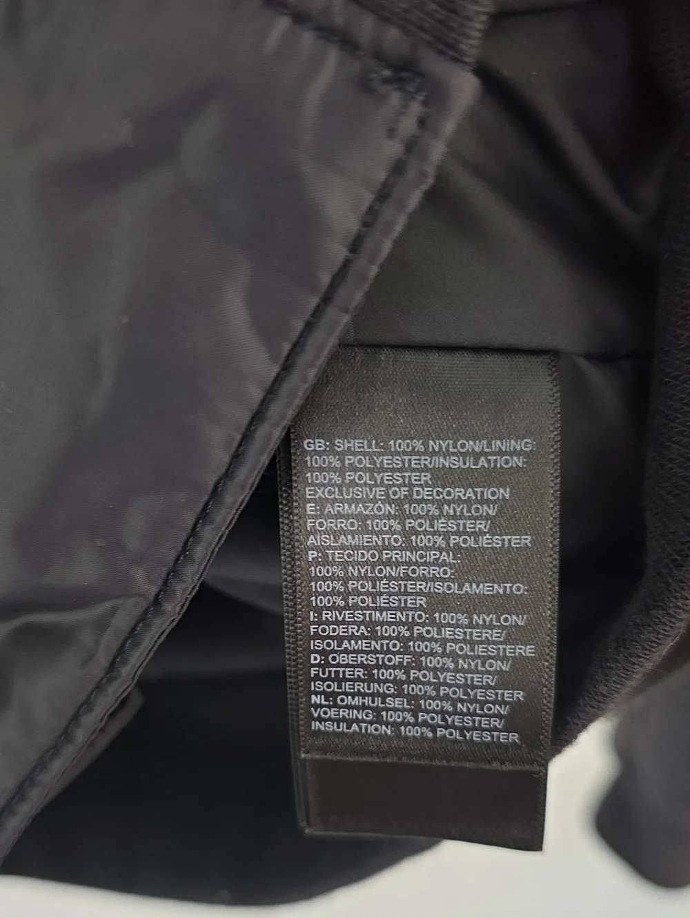The North Face lightweight insulated